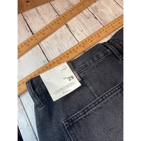 Goth y2k indie normcore gorpcore fisherman KanCan Straight Leg Jeans Size 29 - Picture 4 of 7